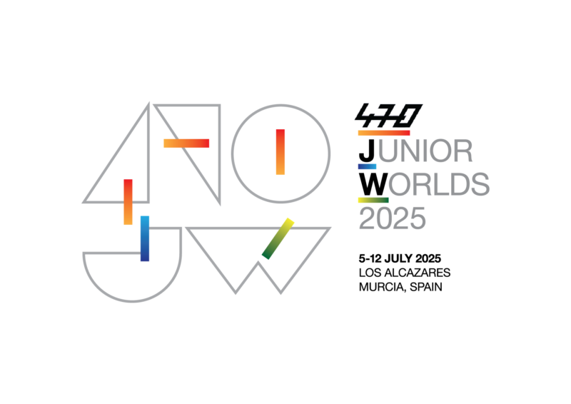 2025 470 Junior Worlds logotype design