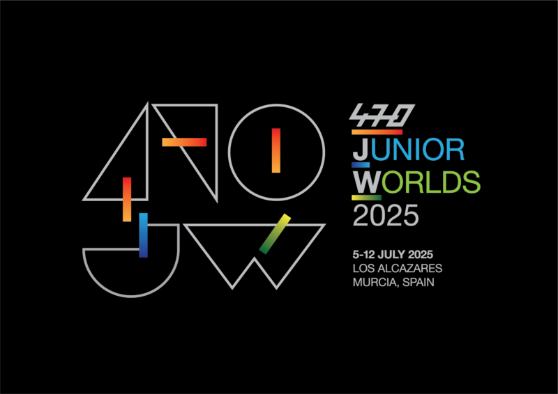 2025 470 Junior Worlds logo design